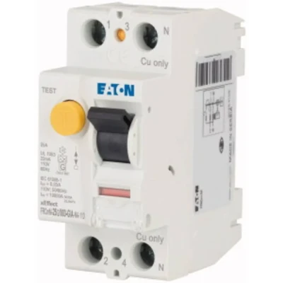 Afbeelding van Eaton Y7 167693 FRCMM 25/2/003 G/A NA 110 Aardlekschakelaar 2 fasig 25 A 0.003
