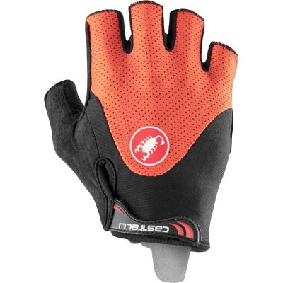 Afbeelding van Castelli Arenberg Gel 2 Korte Handschoenen Oranje M Man