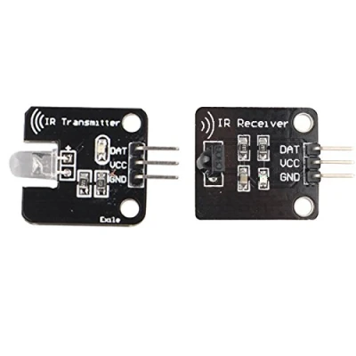Afbeelding van HALJIA 38 kHz infrarood sensormodule met zender compatibel Arduino