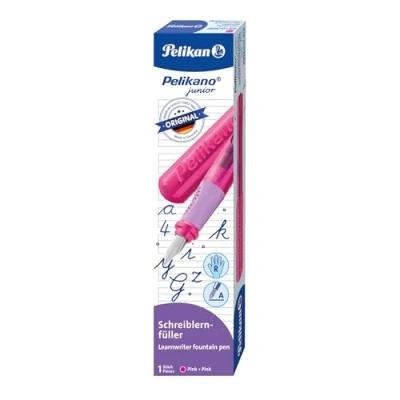 Afbeelding van Pelikan Vulpen o Junior P67 voor rechtshandigen, roze