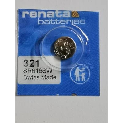 Afbeelding van Renata 3 x horlogebatterijen 321 (SR616SW)