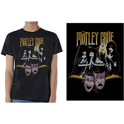 Afbeelding van Motley Crue Theatre Vintage Heren T shirt XXL Zwart
