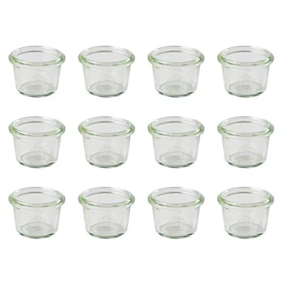 Afbeelding van WeckglazenSet 12 stuks inhoud 0 035 liter