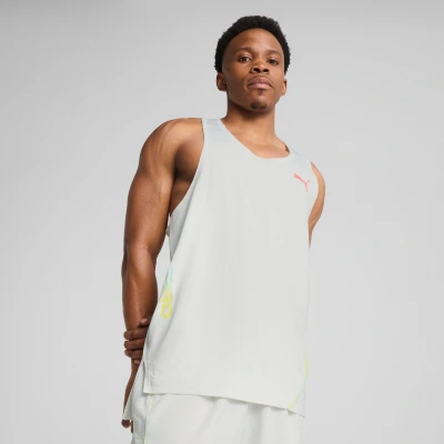 Afbeelding van PUMA All Pro Singlet Men voor Heren, Grijs, Maat L