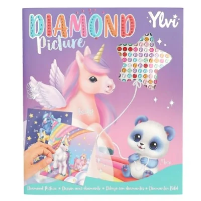 Afbeelding van Depesche Ylvi Create your Diamond Picture stickerboek