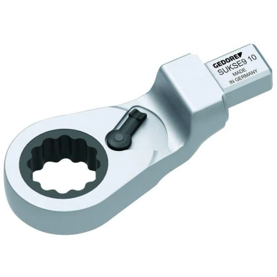 Afbeelding van Gedore 2827778 Insteek ringratelsleutel, omschakelbaar SE 9x12, 19 mm