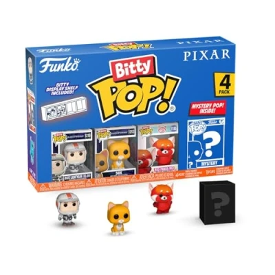 Afbeelding van Funko Bitty Pop! Pixar 4 stuks Sox, Izzy Hawthorne, and A Mystery Figuur Buzz Lightyear (XL 01), Hawthorne en een mysterie minifiguur in verrassing 2,2 cm