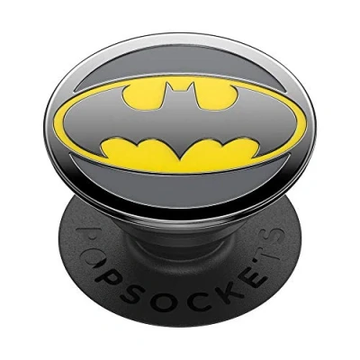 Afbeelding van PopSockets PopGrip houder en handgreep voor smartphone tablet met verwisselbare top Enamel Batman