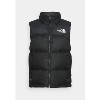 Afbeelding van The North Face heren 1996 Retro Nuptse gewatteerde bodywarmer met donsvulling in de kleur Zwart, maat: XS