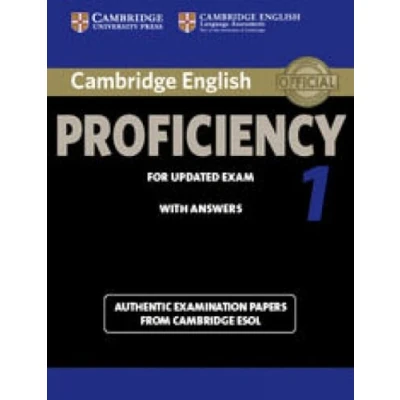 Afbeelding van Cambridge English Proficiency for Updated Exam 1 student&#039;s b