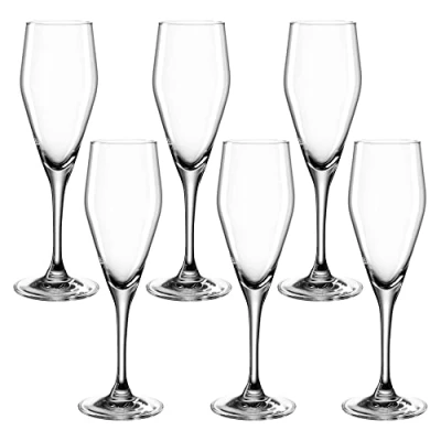 Afbeelding van Leonardo 066546 Twenty 4 champagneglazen, 220 ml, vaatwasmachinebestendig, 6 stuks