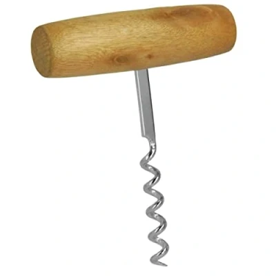 Afbeelding van Metaltex Kurkentrekker 10,5 Cm Staal/hout Zilver/naturel