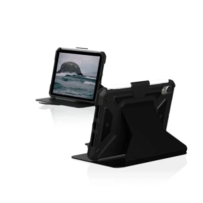 Image de UAG Rugged Case for iPad mini (6th Gen 2021) [8.3 inch] Metropolis SE Black Étui à rabat pour tablette noir 8.3&quot; Apple (6ème génération)