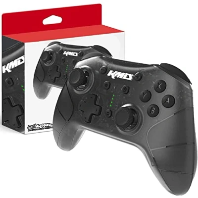 Afbeelding van KMD Bluetooth Wireless Pro Controller voor Switch, zwart (Nintendo Switch)