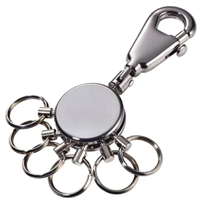 Afbeelding van Troika sleutelhanger patent GUNMETAL