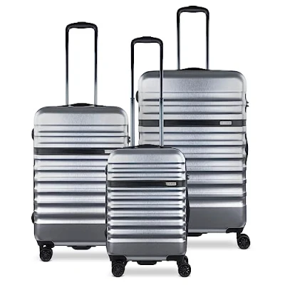 Afbeelding van bugatti 3TLG Corium Kofferset, Maat: One Size, Silver
