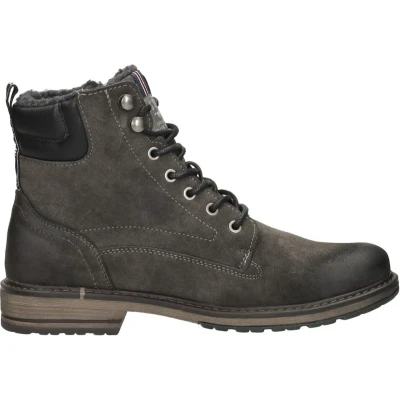 Afbeelding van Mustang Veterschoenen Hoog donkergrijs Maat 48
