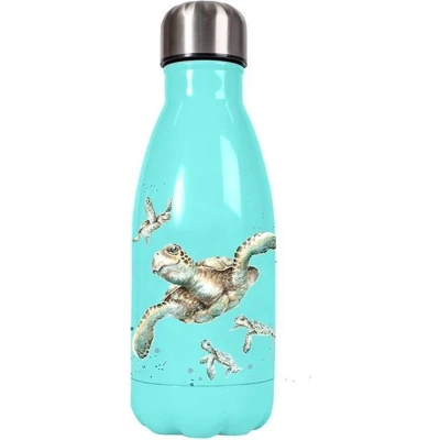 Afbeelding van Waterfles klein Turtle Swimming School Wrendale