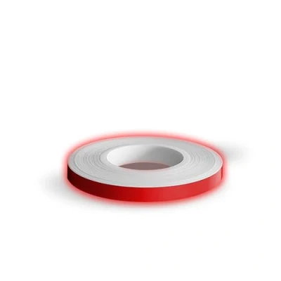 Afbeelding van Refractieve Wheel Stripes voor motorfietsen, rood, 5 mm x 6 m