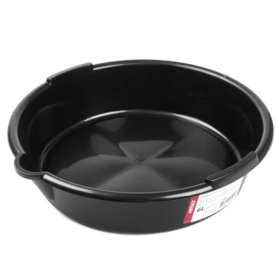 Afbeelding van AMiO Olieopvangbak 6L 37cm Draagbare Olie Afvoer Pan voor Auto&#039;s en Motoren