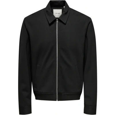 Afbeelding van ONLY&amp;SONS ONSJAKES 0339 REG ZIP STR OVERSHIRT NOOS Heren Overhemden