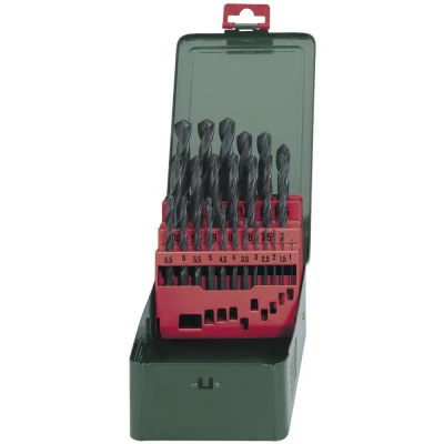 Afbeelding van Metabo 627152000 HSS Metaal spiraalboorset 25 delig Rollenwals DIN 338 Cilinderschacht 1 set(s)