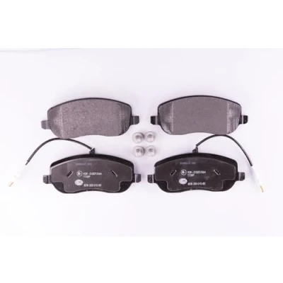 Afbeelding van HELLA 8DB 355 010 501 Remblokkenset Met slijtage waarschuwingscontact remzadelschroef PEUGEOT: 807, Expert I Van, Platform/Chassis