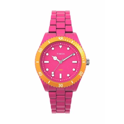 Afbeelding van Timex Quartz Horloge, Dames, Maat: One Size, Pink