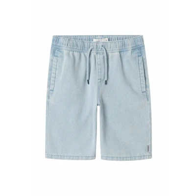 Afbeelding van Name it Shorts denim Jeansshort voor kinderen, Maat: 140, Light blue