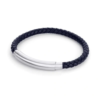 Afbeelding van Fynch Hatton Fynchhatton Armband, Heren, Maat: One Size, Blau