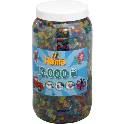 Afbeelding van Hama Ton 13.000 Kralen Mix 211 53