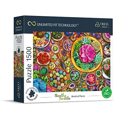 Afbeelding van Trefl Puzzles &quot;1500 UFT&quot; World of Plants_FSC Mix 70%