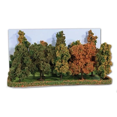 Afbeelding van Heki 2000 herfstbomen 10 stuks, hoogte 14 cm, meerkleurig