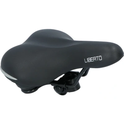 Afbeelding van Dresco Fietszadel Liberto Zwart (5250312)