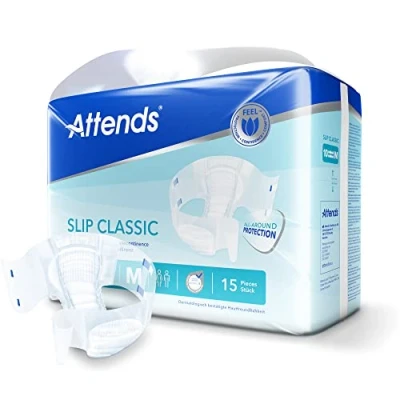 Afbeelding van Attends Slip Classic 10 Medium 4 pakken van 15 stuks