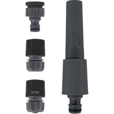 Afbeelding van Talen Tools Slangkoppeling Starters Set met Spuitpistool Tuinslang 1/2 inch 4 delig