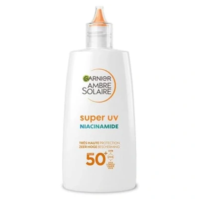 Afbeelding van Garnier Ambre Solaire Super UV Niacinamide Anti Imperfecties Fluid SPF 50+ 40 ml