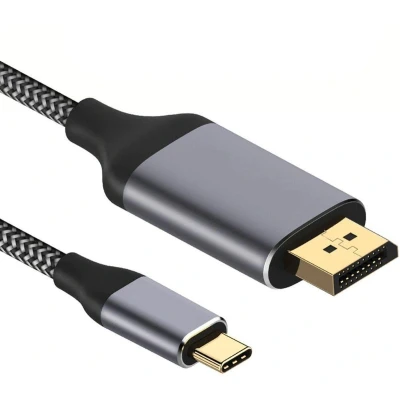 Afbeelding van 2 m 4k DisplayPort naar USB C kabel