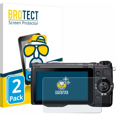 Afbeelding van BROTECT Screenprotector voor Sony Alpha NEX 5R Folie Beschermfolie matte (2 Stuks)