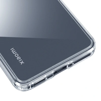 Afbeelding van 3mk, Hoesje voor Xiaomi 14T Schokbestendig met opstaande randen, Transparant