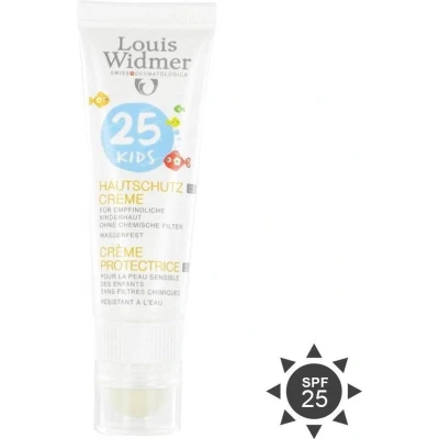 Afbeelding van Louis Widmer Zonnebescherming Kids Skin Protection Cream 25 and Lip Care Stick ZP Crème ml