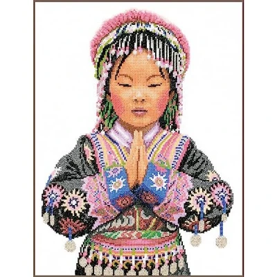 Afbeelding van LanArte Thaise bergstam meisje (pakket) PN 0200967