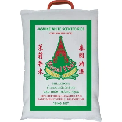 Afbeelding van Royal Thai langkorrel Jasmijn rijst 10kg