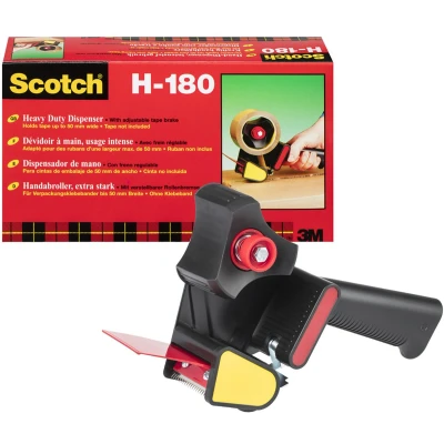 Afbeelding van Scotch Plakbanddispenser H150 Grijs, Bruin Rolbreedte (max.): 50 mm Geruisarm