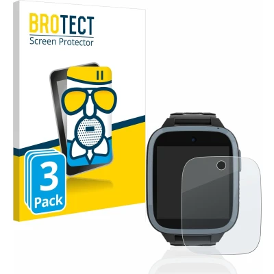 Afbeelding van BROTECT Screenprotector voor Xplora XGO3 / Kidzi Let&#039;s Go Folie Beschermfolie Beschermglas matte (3 Stuks)
