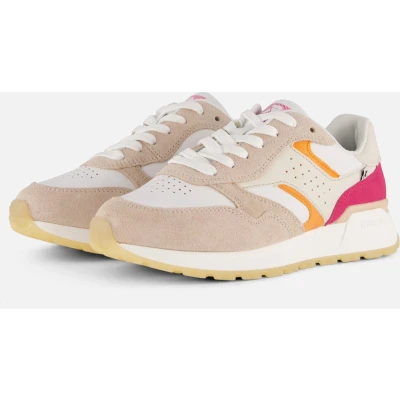 Afbeelding van Rieker Sneakers laag, Dames, Maat: 40, Wit Leer