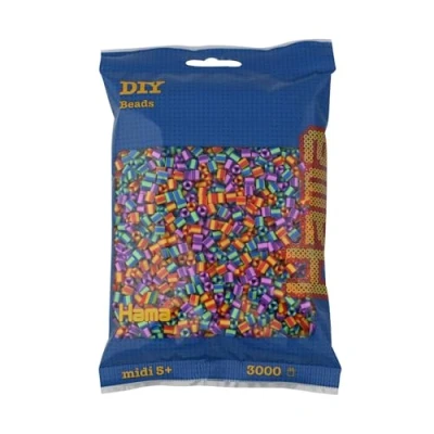 Image de Sachet de 3000 perles hama midi : bicolores