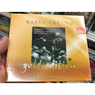 Afbeelding van Czech Philharmonic Orchestra, Karel Ančerl Prokofiev: Gold Edition 10: Sinfonie No.1 (CD)