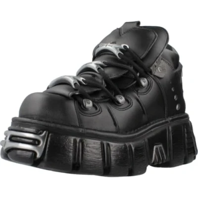 Afbeelding van New Rock Unisex Veganistisch Lederen Gotische Laarzen M 106 VS1 Maat 38