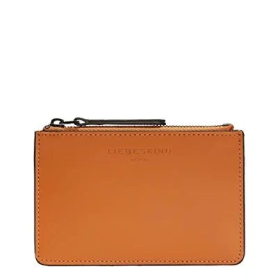 Afbeelding van LIEBESKIND BERLIN Kaarthoes Paper Bag Carter Star Card Holder Pumpkin Spice Oranje